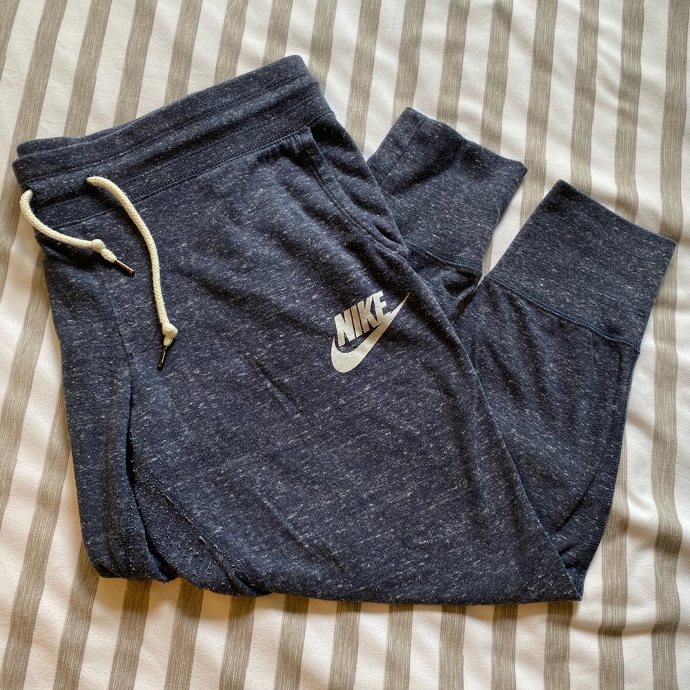 Vintage Nike sweatpants Capri Medium Navy